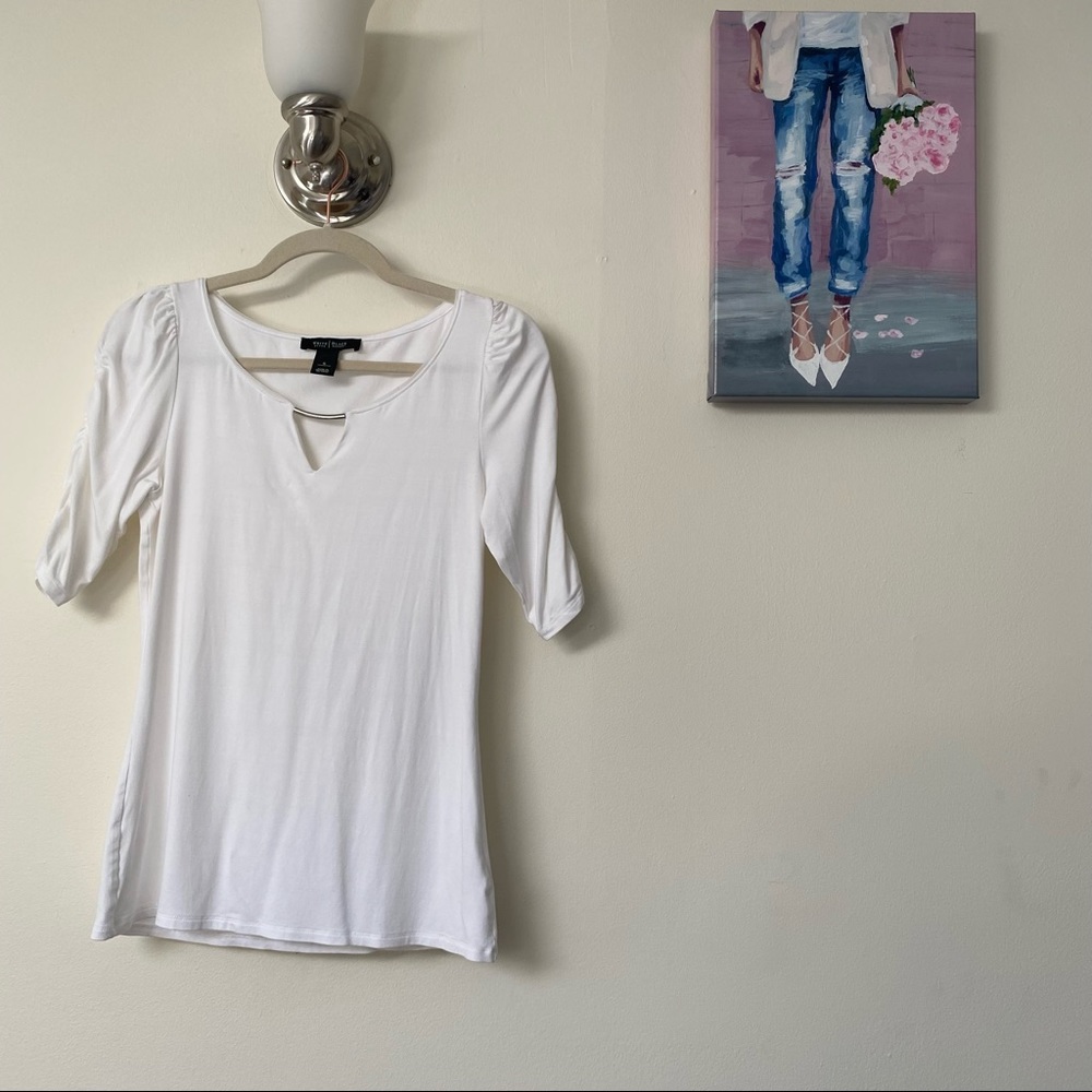 White House Black market short sleeve top